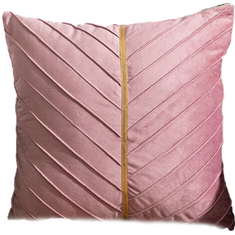 Velours hollandais velours salon canapé coussin bureau taille repose-tête taie d'oreiller (1/5)