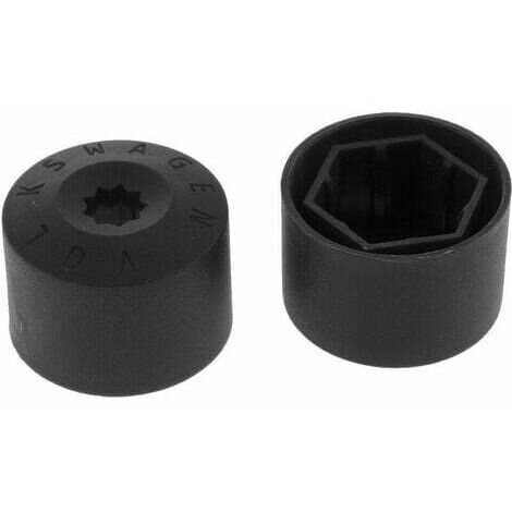 20pcs Écrou De Roue De Jante Coque Pneu Bouchon à Vis Boulon Ecrou Couvre Capuchons Protection Hexagonal Universelle Moyeu De Pneu Couvre Les Cosses 17mm En Plastique Avec Pince