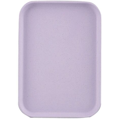 Plateau de service en paille de blé pour la cuisine, plateau rectangulaire pour cupcakes, fruits, collations, thé, pour la maison,