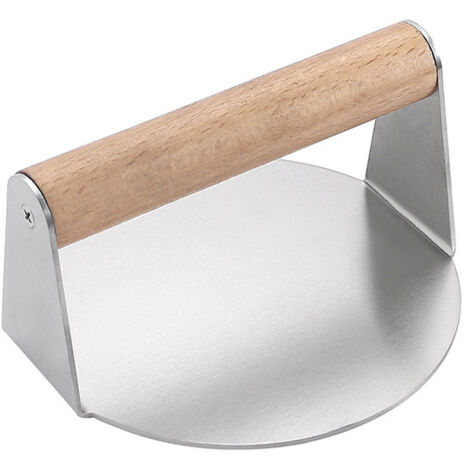 Smash Burger Press Pour Plaque Chauffante, Hamburger Press Patty Maker, Outil D'Aplatissement De Viande En Acier Inoxydable, Burger Smasher Pour La Cuisson (1/5)