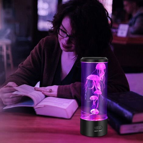 Lampe Méduse Éclairante - Veilleuse Déco Pour Chambre Et Salon