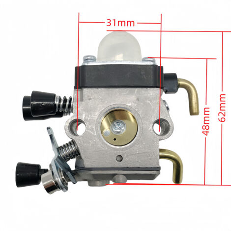 Carburateur WT2531 convient pour souffleurs de feuilles BG72 BG4227