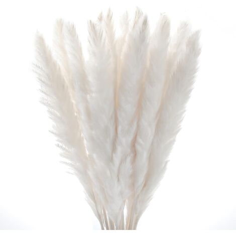 Bouquet 86-130 Pcs Fleurs Séchées Pampa Naturelles - Déco Boho Chic Pour Mariage, Salon, Chambre Et Vases