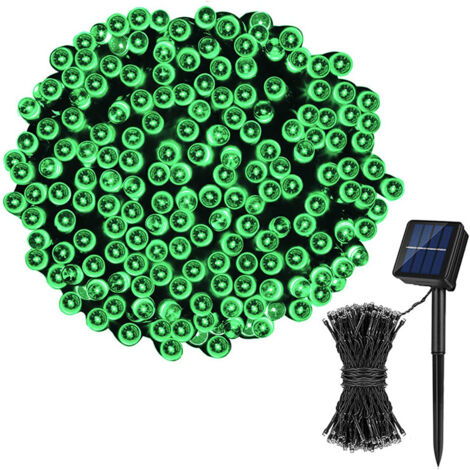 Guirlande Lumineuse Solaire de Noël LED - 72 Pieds 200 LED 8 Modes Guirlande Lumineuse pour Jardin, Clôture, Balcon (1/5)