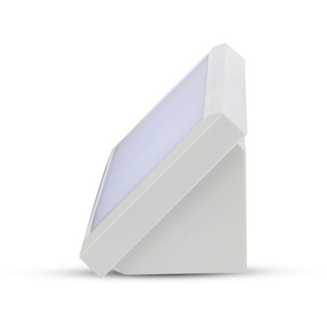 Applique murale LED rectangulaire 40W couleur blanc angulaire extérieur IP65 applique murale (1/5)