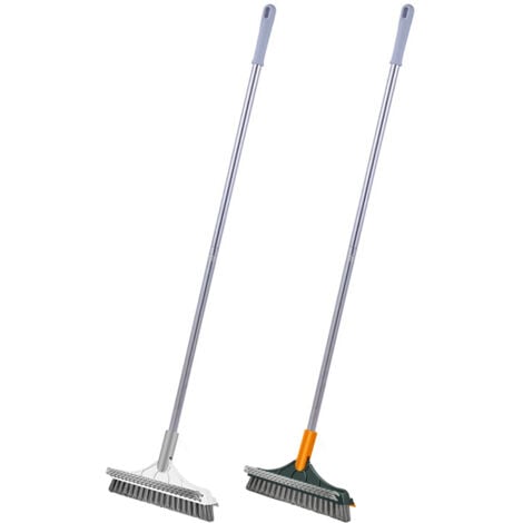 Brosse à Récurer Pour Plancher Avec Manche Long Réglable - 51 Pouces