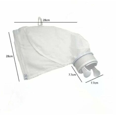 Lot de 2 Sac à Limon Adaptable Haute Qualité filtre de rechange Grande Capacité pour Polaris 280 ou 480 Robot Nettoyeur de Piscine (1/5)