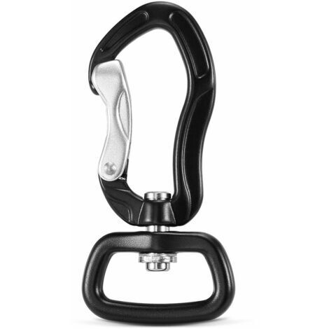 Mousqueton en aluminium, anneau en D, Clips Caribeener, mousqueton à ressort pour Clip porte-clés (1/5)