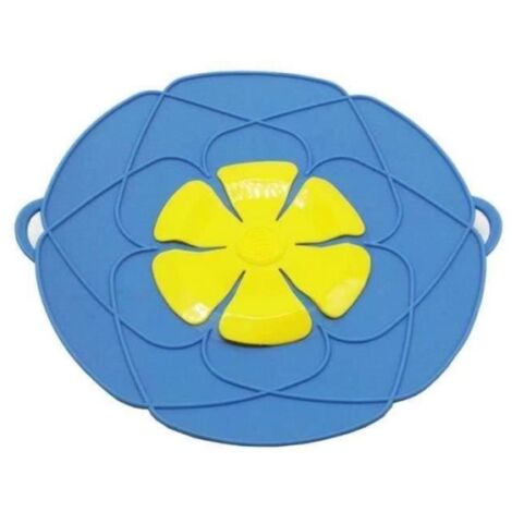 CACHE PLAQUE DE CUISINE PC10284-26cm -40 C- + 230 C Résistant à la chaleur Température 04 Silicone Couvercle anti-éclaboussures (1/4)