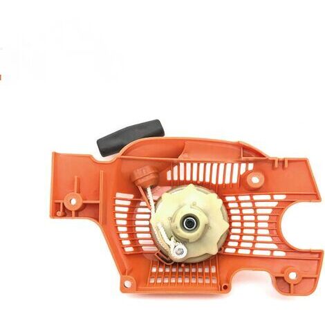 Husqvarna – Lanceur complet adaptable pour tronçonneuse – Remplacement référence 530071968 – Compatible modèles 136, 137, 141, 142 – Pour moteurs thermiques (1/5)