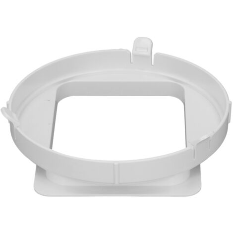 Tuserxln – Adaptateur de tuyau d'échappement pour climatiseur portable – Interface de conduit carré – Matériau ABS durable – Installation facile