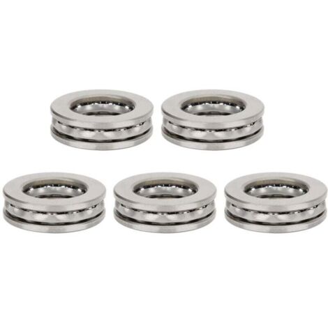 5 pièces 51104 butée à billes roulement à billes convexe piste avion roulement axial de haute précision simple défilement rondelle roulements à billes 20x35x10mm