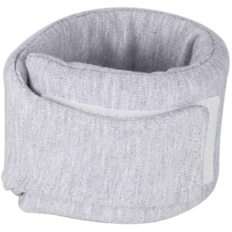 Collerette Chat, Collerettes pour Chat Chiens, Collerette Réglable pour Chat, Doux Collerette Chat,Tour de Cou 26-33 CM, L, Gris
