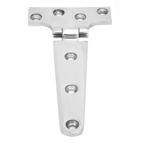 Charnière T en acier inoxydable 316 – Épaissie 151x75x4.5mm – Haute dureté – Pour bois dur – Résistante à la corrosion (1/5)