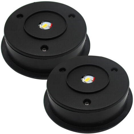 Lot de 2 lampes solaires de rechange – Étanches – Panneau solaire intégré – 8 à 10 heures d'éclairage – Pour suspensions extérieures – Einemgeld
