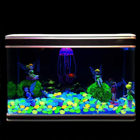 50 Galets Phosphorescents Blancs - Pierres Lumineuses Pour Jardin, Aquarium, Allée, 2-3 Cm, Charge Solaire - 4