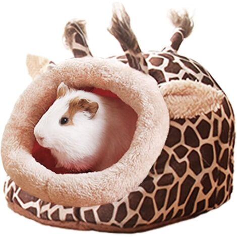 Cochon d'inde lit jouet Cage maison accessoires nid hérisson Hamster accessoires sucre planeur furet Rat lit jouet petits animaux de compagnie (1/5)