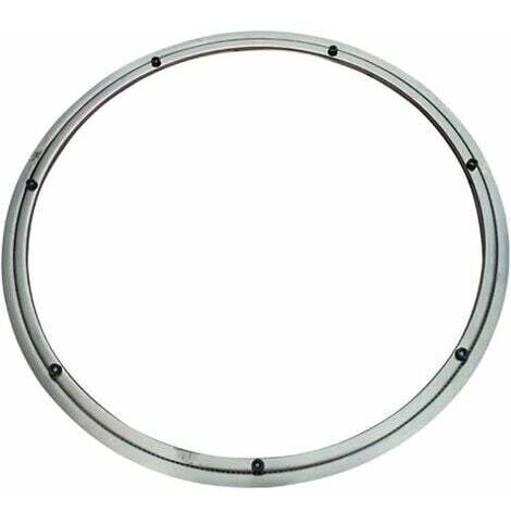 Roulement à billes rotatif silencieux, base en métal pivotante, roulement de plateau tournant pour table à manger, pour usage intensif (ø50 cm/20 pouces)