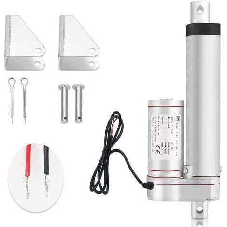 1500N Linéaire Moteur Actionneur Actuateur Electrique Verin DC 12V 100mm