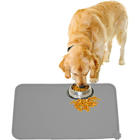 Tapis Antidérapant en Silicone pour Bols d'Alimentation, Idéal pour Chiens et Chats, Facilite le Nettoyage (1/4)