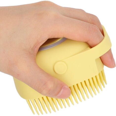 Brosse Shampoing Chien Chat,Brosse pour Animaux Brosse de Bain pour Chien de Compagnie Brosse Peigne Toilettage Douche Massage Grooming Douche Peigne Pinceau pour Chien Chat Animal (1/5)