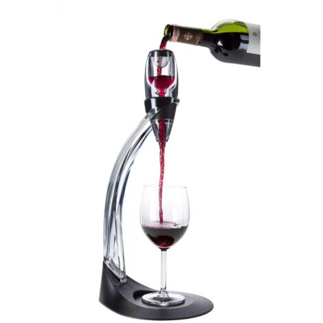 Aérateur de vin Magic Decanter Deluxe avec support Carafe à vin de luxe Carafe à vin Verseur (1/4)