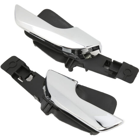 Lot de 2 poignées de porte intérieures de voiture argentées 156092167 de remplacement pour Alfa Romeo Giulietta 2010-2020 (1/4)