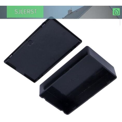 Boîte de Jonction Électronique - - 100x60x25mm - Plastique Noir - Sûre et Fiable (1/4)