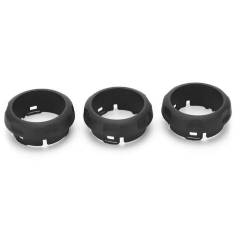 3pcs bouton de commutateur de climatisation couvre anneaux de remplacement pour Land Rover Discovery 4 / Sport (1/5)