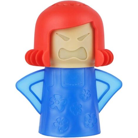 Nettoyant pour micro-ondes - Angry Mom Nettoyant pour four à micro-ondes Outil de nettoyage à la vapeur à haute température Outil de nettoyage à la vapeur facilement Crud Nettoie Ajouter du vinaigre e