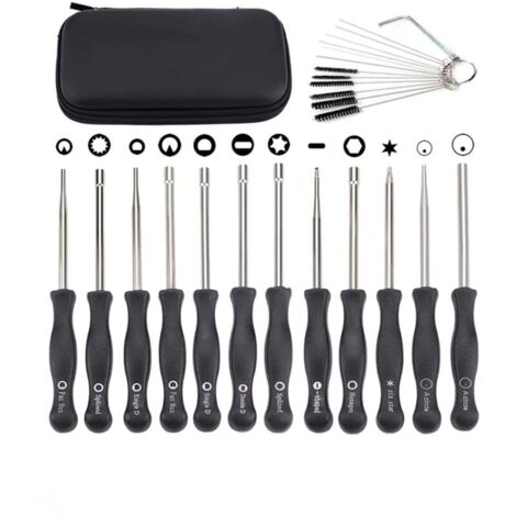 Lot de 12 outils de réglage de carburateur avec scredrivers acircle pour petit moteur 2 temps pour Husqvarna pour STHIL pour tronçonneuse ECHO (1/5)