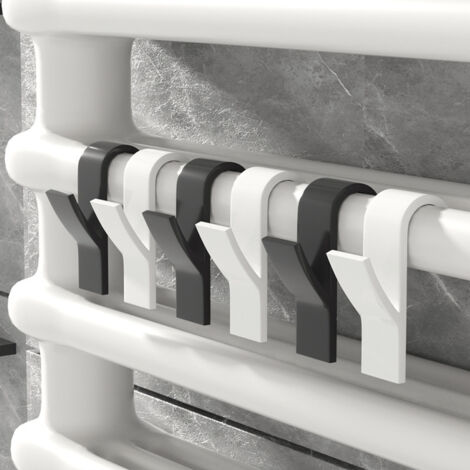 Pack de 6 Porte-serviettes pour Radiateur de Salle de Bain (1/5)