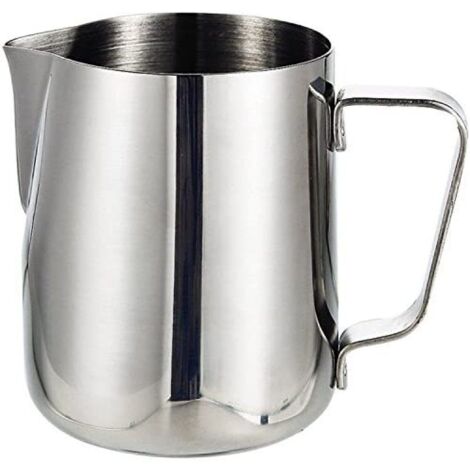 COZEVDNT Pot À Lait 400 Ml Bol À Lait En Acier Inoxydable Pichet À Lait Moussant Pot À Lait (1/5)