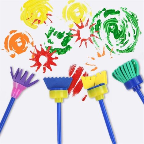 10/100 pièces 3D dessin toile magique éponge enfants bricolage enfants peinture papier 3D Art dessin papier pour enfants peinture à la main  15