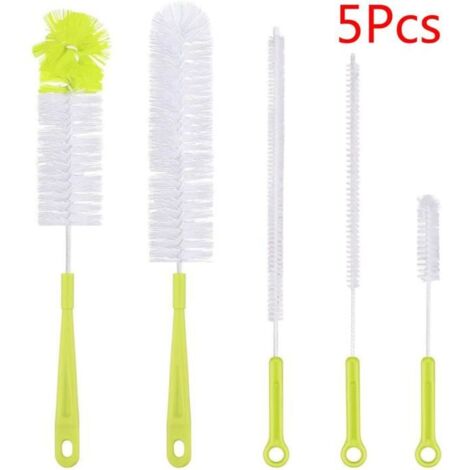 Brosse Bouteille, Brosse De Nettoyage, Brosse Longue Pour Le Lavage De La Bouteilles D\eau, Brosse De Nettoyage comme indiqué sur (1/4)