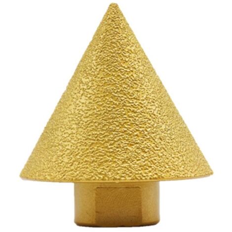 Mèches à Chanfrein Diamant M14 Dia 50 mm pour Fraisage de Carrelage, Scie Cloche pour Marbre et Béton
