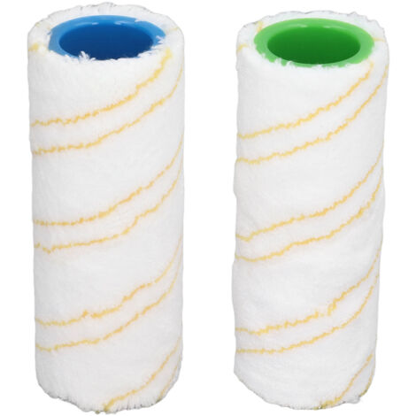Brosse de nettoyage pour sols durs, rouleau de remplacement en microfibre lavable, utilisation humide et sèche pour Karcher FC3 FC3D FC5 FC5D FC7 (1/5)
