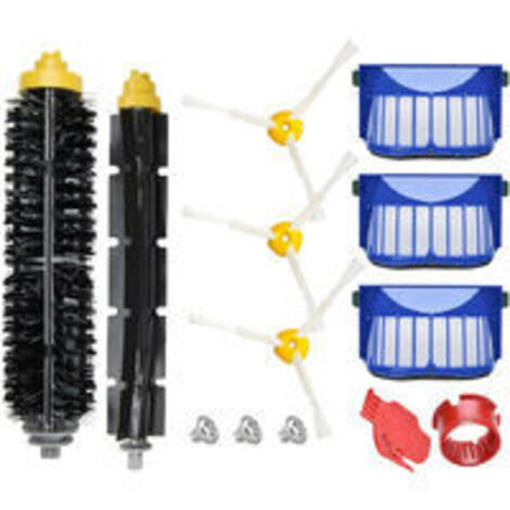 Kit Accessoires Remplacement pour Roomba Aspirateur Séries 600 650 620 651 621 615 616 605 Filtre de Pièces de Rechange (1/5)