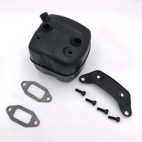 Kit de Pot échappement pour Husqvarna 371 372XP 385 390XP Série, Silencieux d'échappement Plaque de Refroidissement Pièces Accessoire de Trononneuse (1/5)