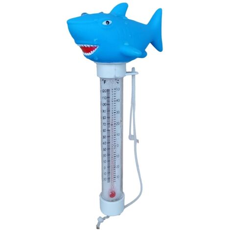 Werakou Thermomètre de Piscine Flottant, Thermomètre Flottant avec Ficelle, Thermomètre à Eau de