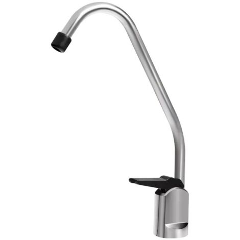 Frizzlife Robinet Eau Potable Inox SUS304 Sans Plomb - Compatible Osmose Inverse Brossé