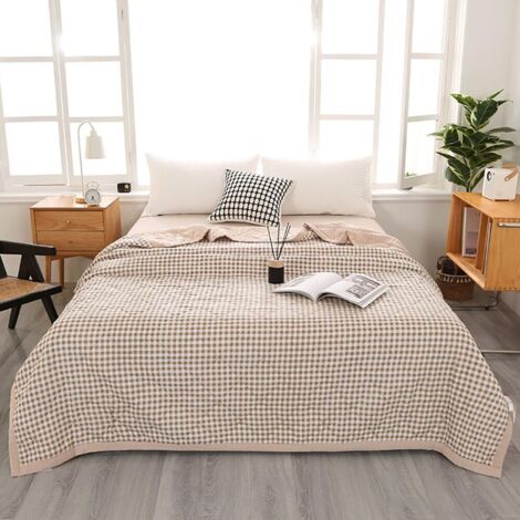 Couverture Patchwork Plaid Shabby Chic Jeté Couvre-Lit