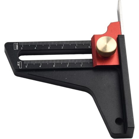 RÈGLE RÉGLABLE JAUGE d'angle de travail du bois pour réglage d'angle dans la EUR 28,81 - FR