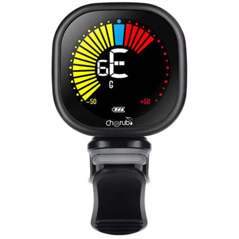 Aroma Accordeur Chromatique Rechargeable à Clipser Pour Guitare