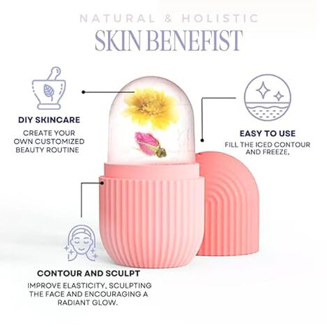 Moule Sorbet Moules à Glace Silicone Reusable, 4 Pcs Moule Glace Avec Couvercles Et Moule Glace à L'eau