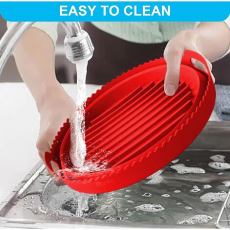 Doublure En Silicone Pour Air Fryer Ninja AF500EU/AF400EU - 10.4L - Antiadhésive, Résistante à 230°C - Sans BPA