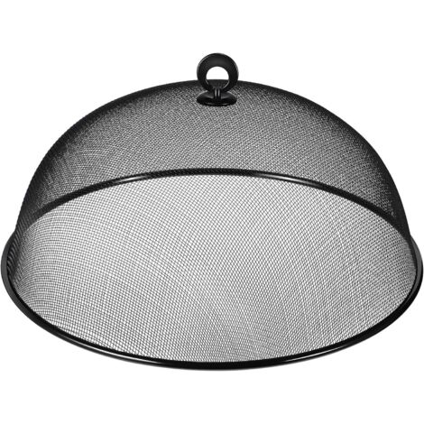 Maille couverture alimentaire en acier inoxydable maille couverture alimentaire couverture protecteur rond maille écran nourriture tente cuisine extérieur pique-nique réutilisable