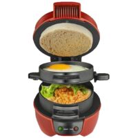 Presse à Hamburger Hamburger Patty Maker Antiadhésif Multifonction Hamburger Omelette Steak Petit Déjeuner Sandwich Machine Prise