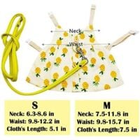 Ensemble Harnais Et Laisse Pour Petit Animal Avec Fermeture Velcro Pour Hamster, Lapin, Furet, Cochon D'Inde, Chinchilla, Chiot, Chaton (taille S