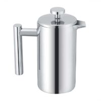 Cafetière À Piston Inox 350 Ml – Double Paroi – Filtre Intégré – Marque Générique – Neuve